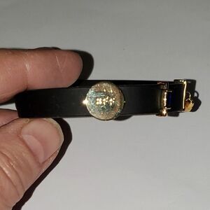 A Keep Collective Time Key Bracelet Silicone Band With Charms Sapphire